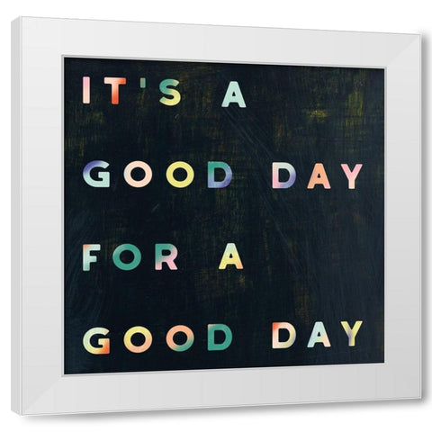 Lovely Home II Colorful White Modern Wood Framed Art Print by Wild Apple Portfolio