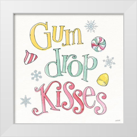 Holiday Trimmings IX White Modern Wood Framed Art Print by Tavoletti, Anne