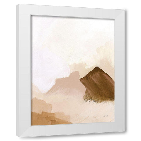 Memories Neutral White Modern Wood Framed Art Print by Mack, Lynn