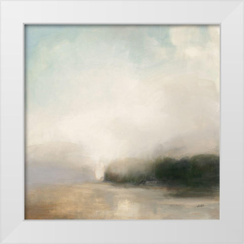 Distant Forest White Modern Wood Framed Art Print by Purinton, Julia