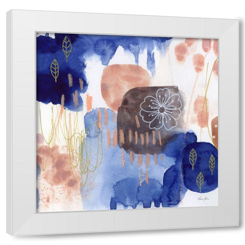 Essence of Life II White Modern Wood Framed Art Print by Horn, Laura