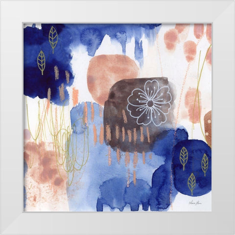 Essence of Life II White Modern Wood Framed Art Print by Horn, Laura