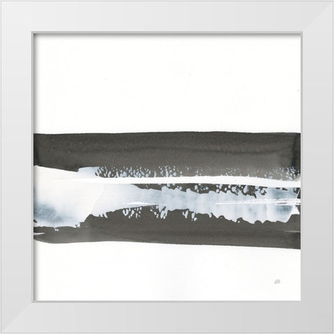 Plain and Simple I White Modern Wood Framed Art Print by Paschke, Chris