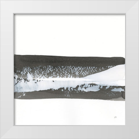 Plain and Simple II White Modern Wood Framed Art Print by Paschke, Chris
