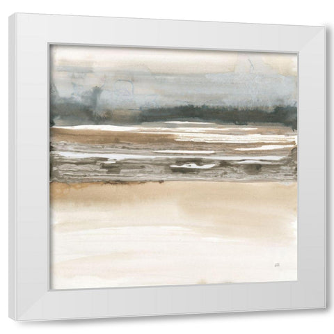 Arctic Thaw I White Modern Wood Framed Art Print by Paschke, Chris