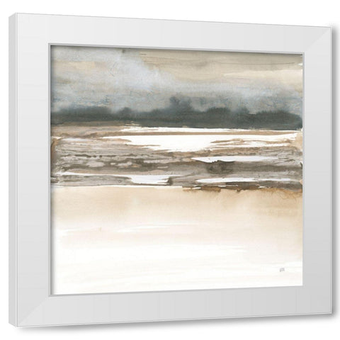 Arctic Thaw II White Modern Wood Framed Art Print by Paschke, Chris