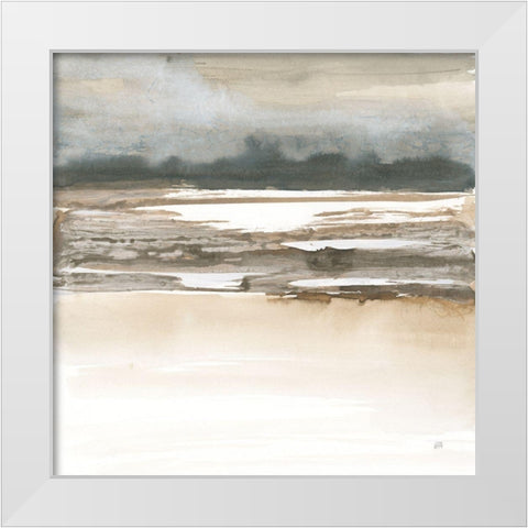Arctic Thaw II White Modern Wood Framed Art Print by Paschke, Chris