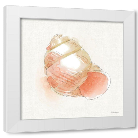 Seaside VII White Modern Wood Framed Art Print by Grove, Beth