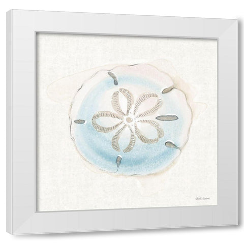 Seaside IX White Modern Wood Framed Art Print by Grove, Beth