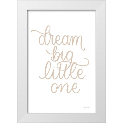 Boho Nursery IV Brown White Modern Wood Framed Art Print by Thorns, Becky