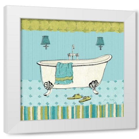 Good Clean Fun I White Modern Wood Framed Art Print by Petty, Lisa