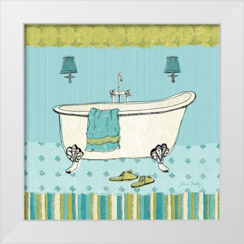 Good Clean Fun I White Modern Wood Framed Art Print by Petty, Lisa