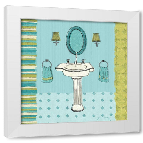 Good Clean Fun II White Modern Wood Framed Art Print by Petty, Lisa