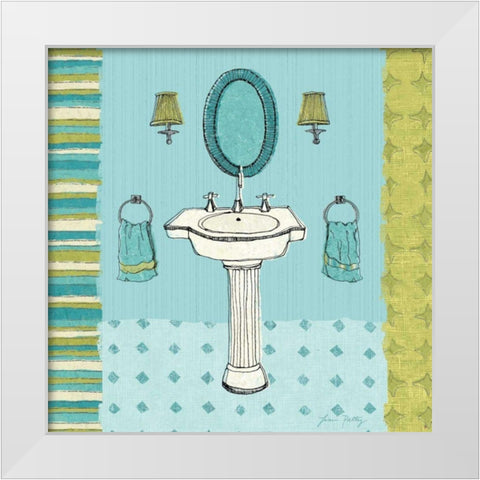 Good Clean Fun II White Modern Wood Framed Art Print by Petty, Lisa