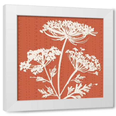 Autumn Tones II White Modern Wood Framed Art Print by Tavoletti, Anne