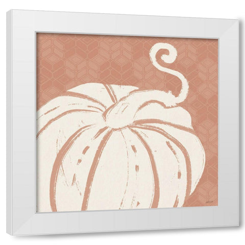 Autumn Tones VI White Modern Wood Framed Art Print by Tavoletti, Anne