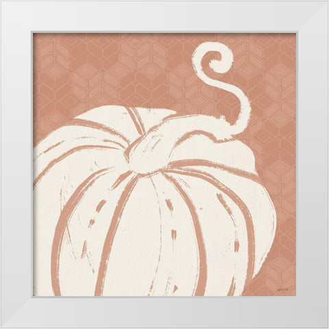 Autumn Tones VI White Modern Wood Framed Art Print by Tavoletti, Anne