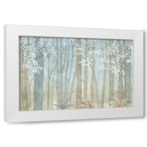 Woodland Love I White Modern Wood Framed Art Print by Grove, Beth