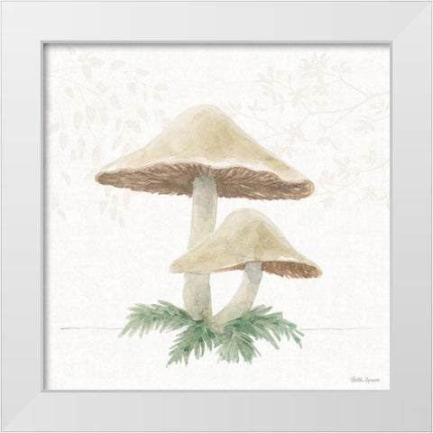 Woodland Love VI White Modern Wood Framed Art Print by Grove, Beth