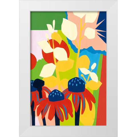 Its Not a Dream Bold White Modern Wood Framed Art Print by Gallagher, Megan