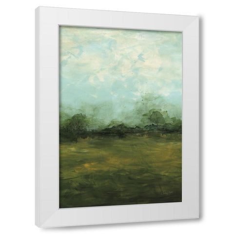 Meadows Edge Dark Crop White Modern Wood Framed Art Print by Prahl, Courtney
