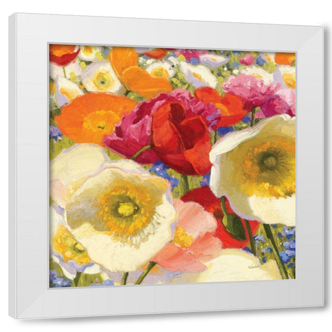 Sunny Abundance II White Modern Wood Framed Art Print by Novak, Shirley