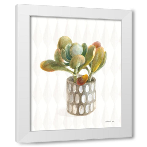 Desert Greenhouse XIV White Modern Wood Framed Art Print by Nai, Danhui