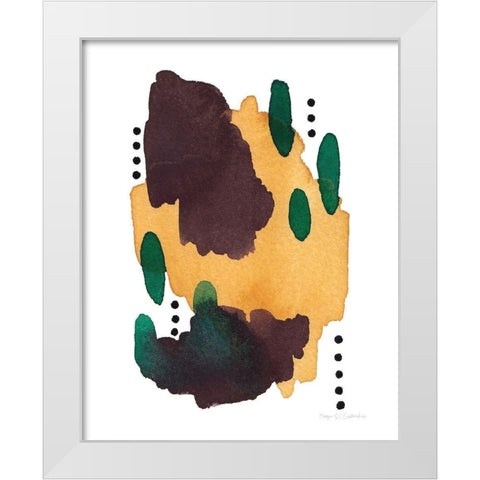 Abstract Day III White Modern Wood Framed Art Print by Gallagher, Megan