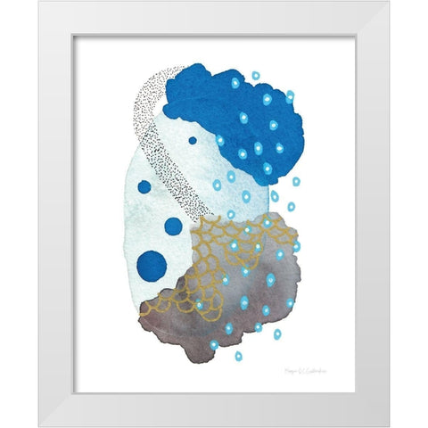 Abstract Day IV White Modern Wood Framed Art Print by Gallagher, Megan