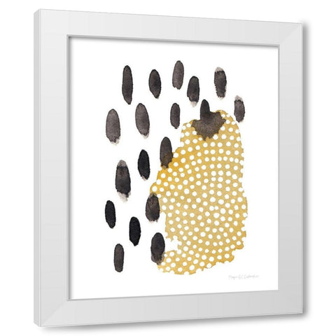 Abstract Day V White Modern Wood Framed Art Print by Gallagher, Megan