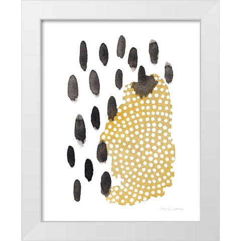 Abstract Day V White Modern Wood Framed Art Print by Gallagher, Megan