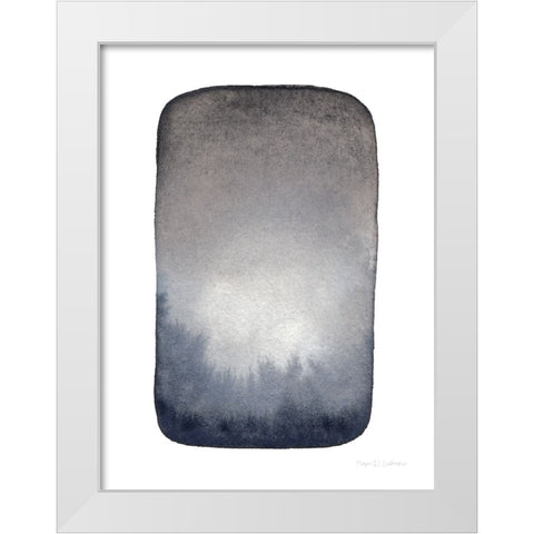 Moody Day I White Modern Wood Framed Art Print by Gallagher, Megan