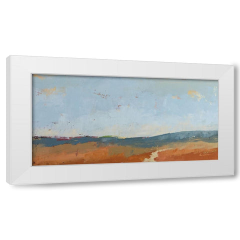 Nowhere Near White Modern Wood Framed Art Print by Munger, Pamela
