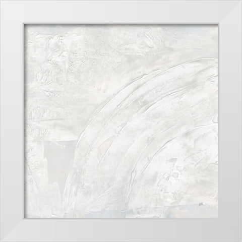 Toned Texture VII White Modern Wood Framed Art Print by Paschke, Chris