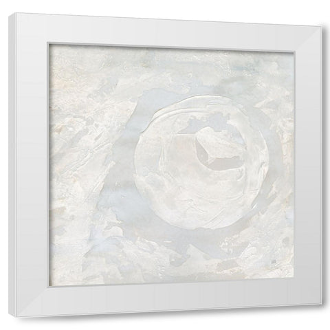 Toned Texture VIII White Modern Wood Framed Art Print by Paschke, Chris