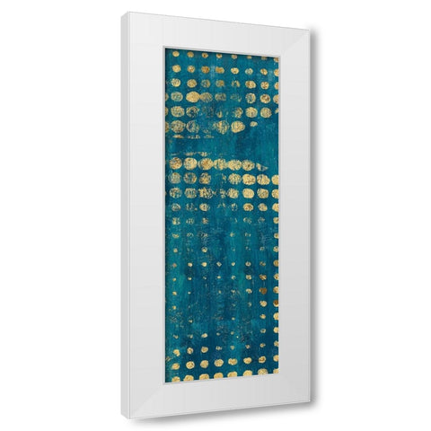 Juxtapose II Panel II White Modern Wood Framed Art Print by Warrick, Cheryl