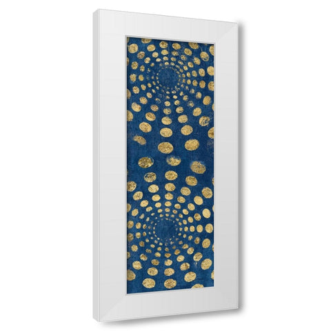 Juxtapose II Panel III White Modern Wood Framed Art Print by Warrick, Cheryl