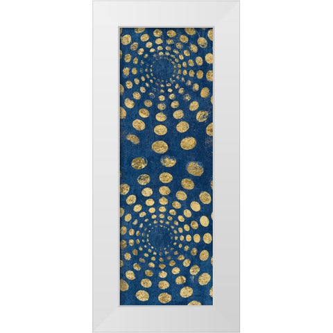 Juxtapose II Panel III White Modern Wood Framed Art Print by Warrick, Cheryl