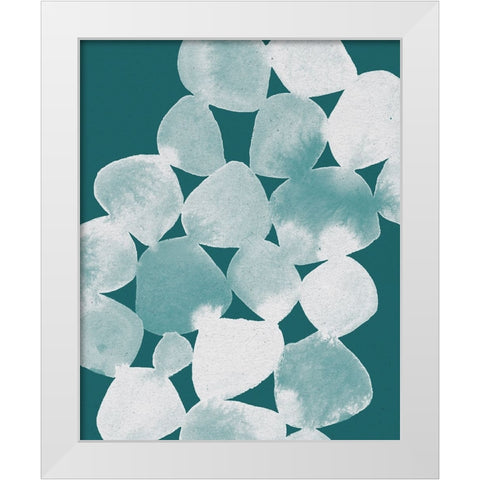 Boho Beautiful I Deep Lake White Modern Wood Framed Art Print by Hershey, Moira
