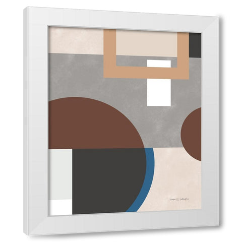 Soft Modern II Gray White Modern Wood Framed Art Print by Gallagher, Megan