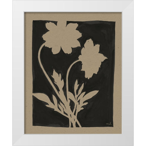 Joyful Spring I Travertine White Modern Wood Framed Art Print by Hershey, Moira