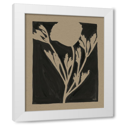Joyful Spring II Travertine White Modern Wood Framed Art Print by Hershey, Moira