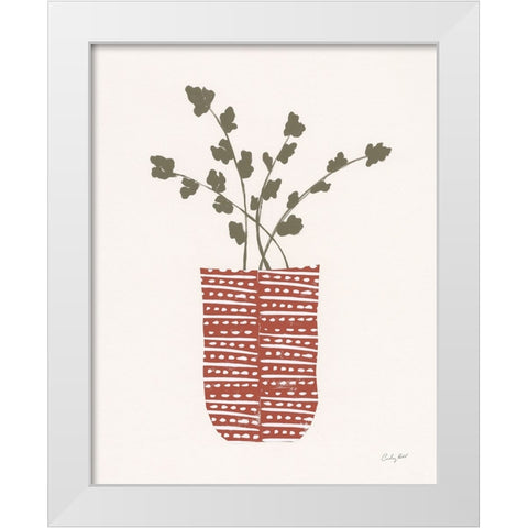 Shadow Vessels I Hot Sauce White Modern Wood Framed Art Print by Prahl, Courtney