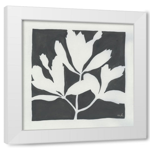 Growing II Gray White Modern Wood Framed Art Print by Hershey, Moira
