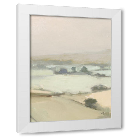 Dream Valley I Light Crop II White Modern Wood Framed Art Print by Purinton, Julia
