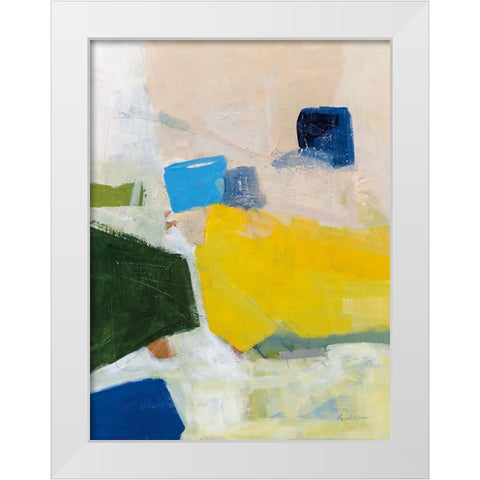 All is Not Lost White Modern Wood Framed Art Print by Munger, Pamela