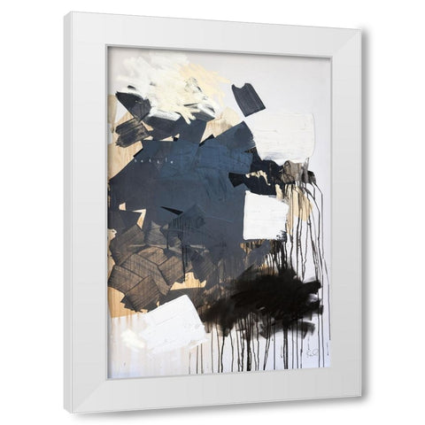 Why Settle White Modern Wood Framed Art Print by Youngstrom, Kent