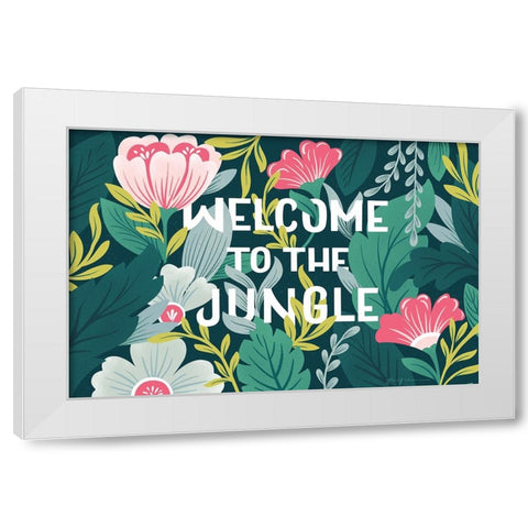 Lush Life I White Modern Wood Framed Art Print by Graham, Gia