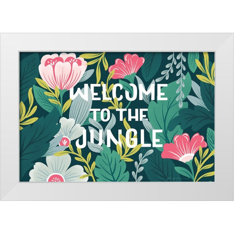 Lush Life I White Modern Wood Framed Art Print by Graham, Gia