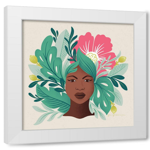 Lush Life VI White Modern Wood Framed Art Print by Graham, Gia